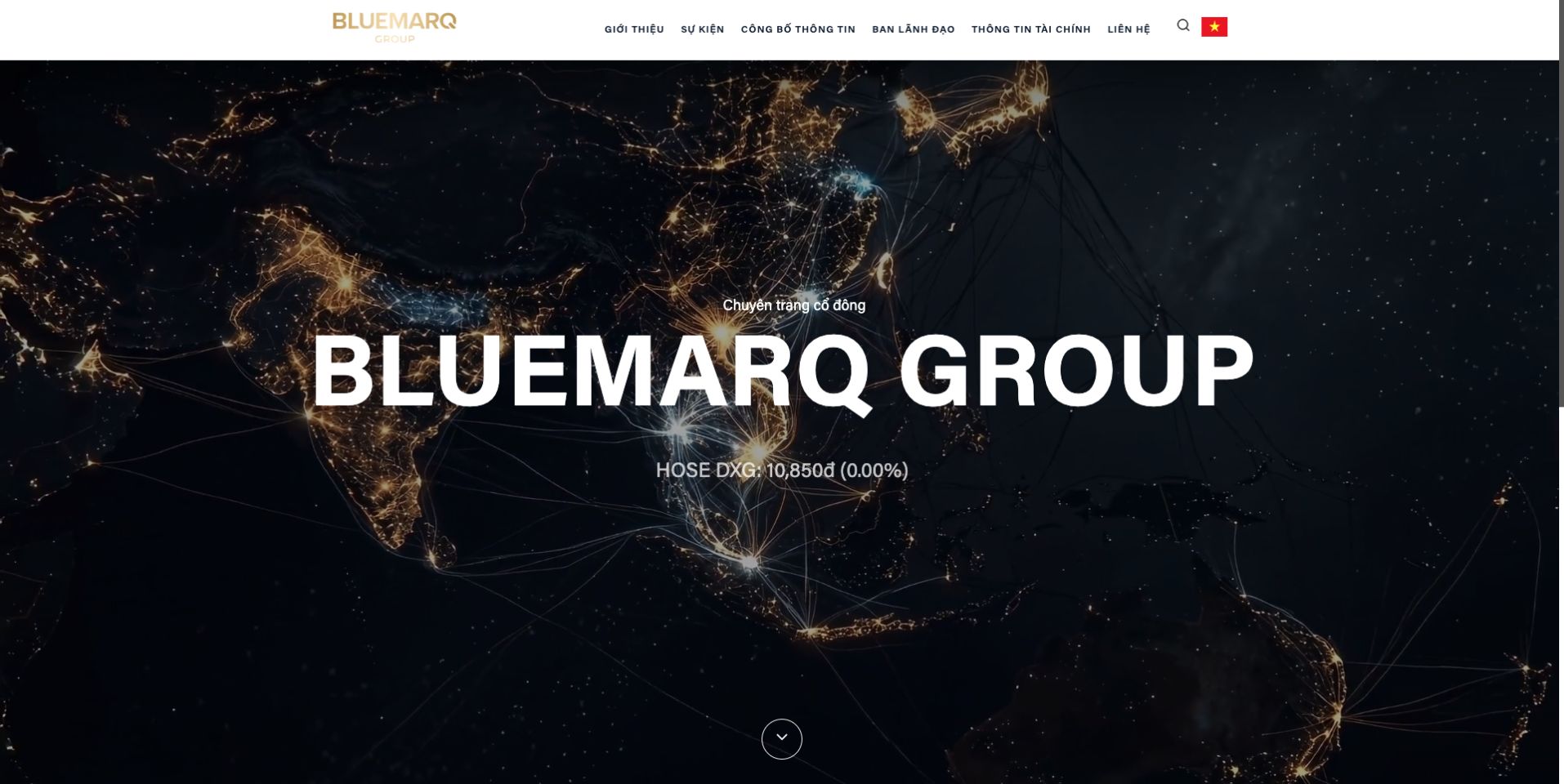 Trang chủ chuyên trang cổ đông BLUEMARQ Group